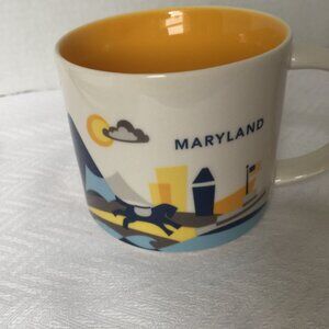 Starbucks You Are Here Collection Maryland Ceramic Coffee Mug